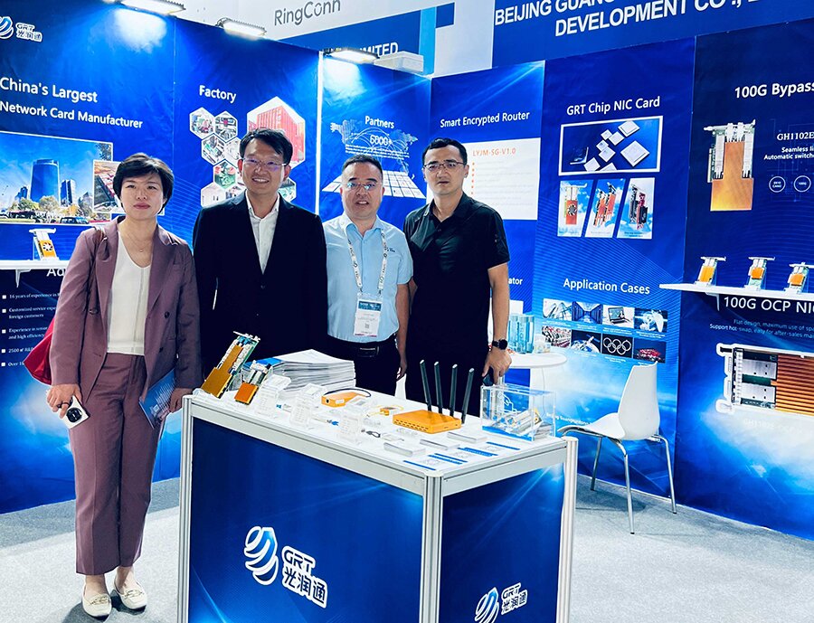 光潤通科技GITEX展位