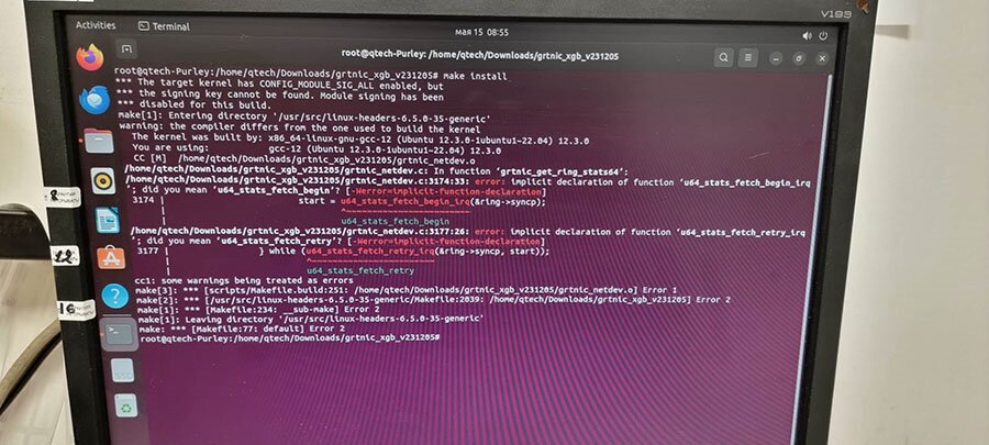 測試報(bào)錯(cuò)