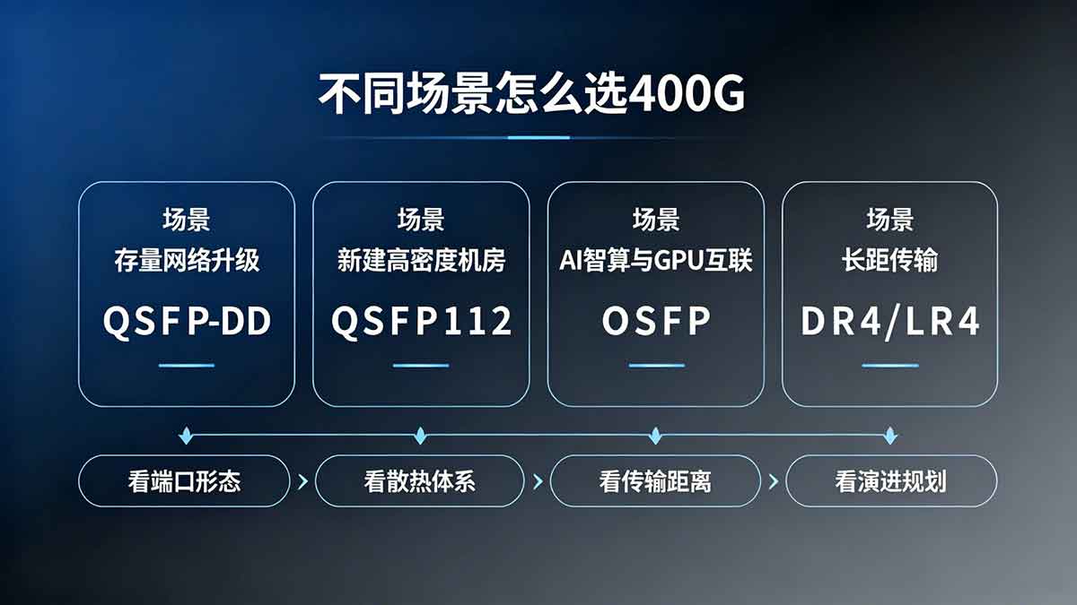 400G光模塊選型